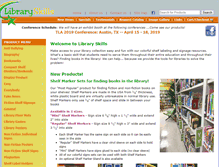 Tablet Screenshot of libraryskills.com